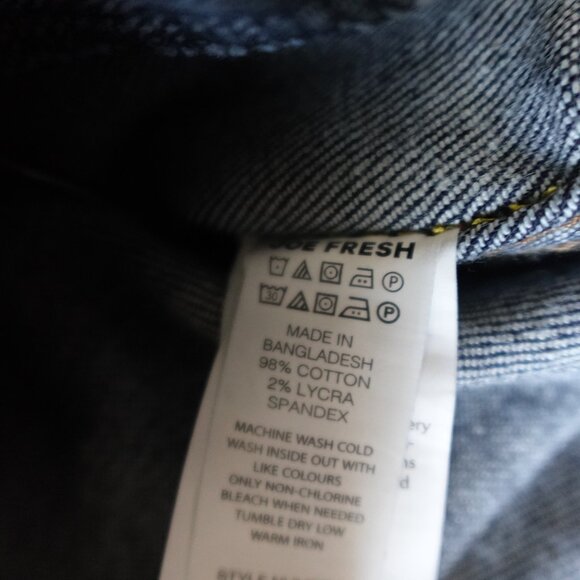 Joe Fresh Cotton Dark Denim Jacket - Picture 7 of 9